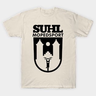 Suhl Mopedsport Simson Logo (black) T-Shirt